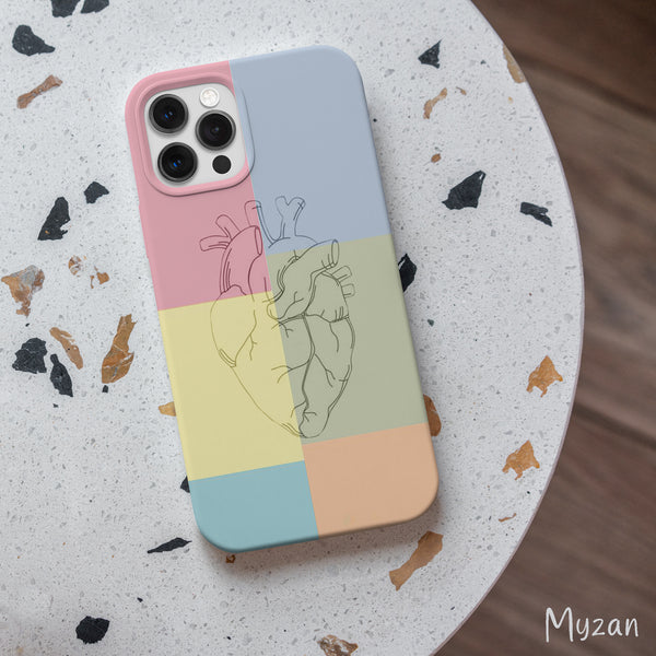RC406 - Aesthetic Heart Mobile Case