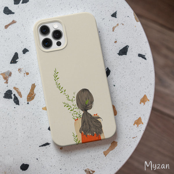 RC408 - Aesthetic Girl Mobile Case