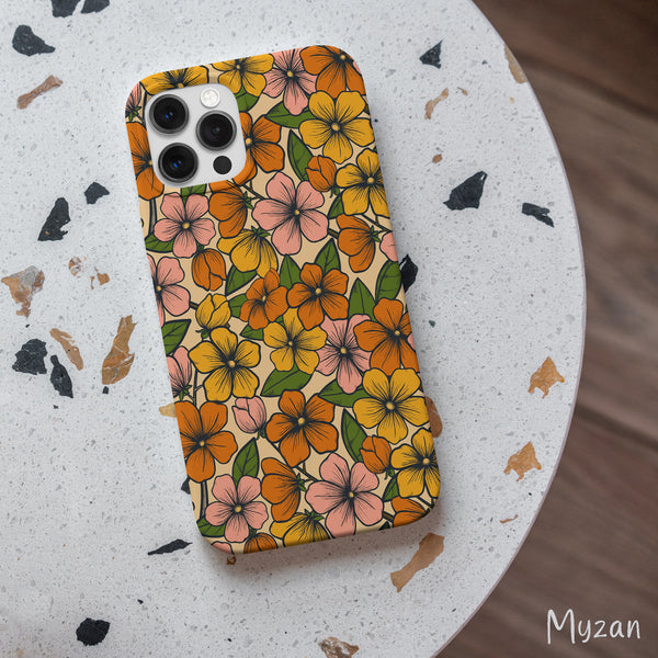 RC410 - Florals Of Seamless Pattern Background Mobile Case