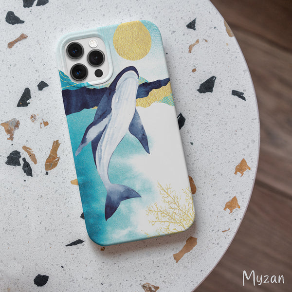 RC420 - Whale Pattern Mobile Case