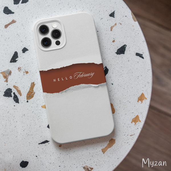 RC422 - Hello - Quotes Mobile Case