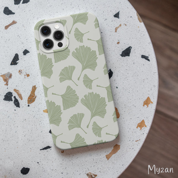 RC428 - Leaf Pattern - Floral Mobile Case