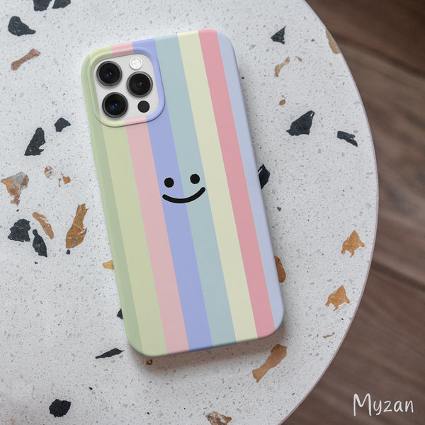 RC443 - Rainbow Stripe - Aesthetic Mobile Case