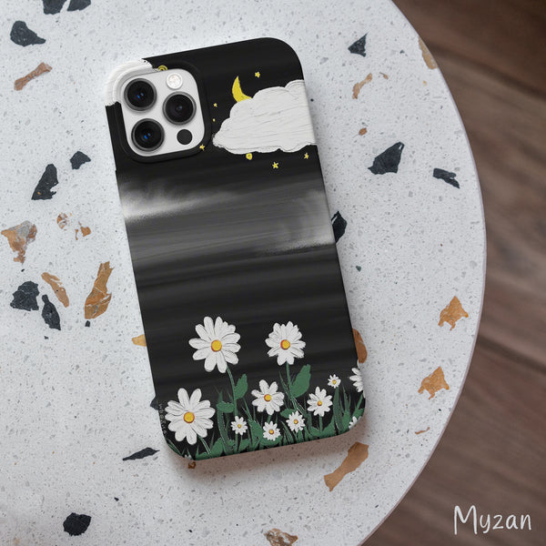 RC447 - Flower & Cloud - Aesthetic Mobile Case