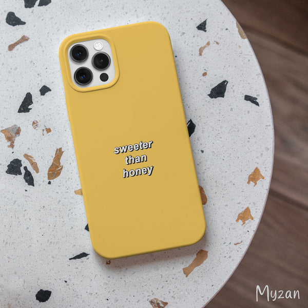 RC460 - Sweeter Than Honey - Quote Mobile Case