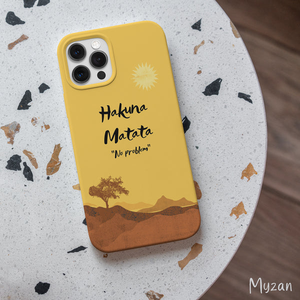 RC469 - Hakuna Matata - Quote Mobile Case