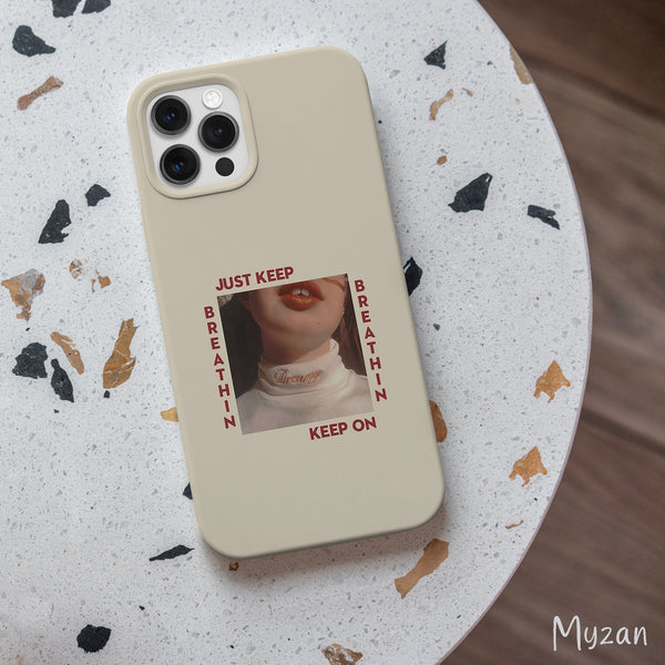 RC470 - BREATHIN - Aesthetic Mobile Case