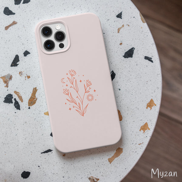 RC496 - Aesthetic Floral Mobile Case