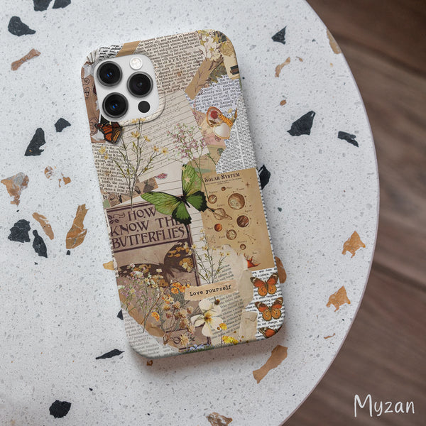 RC507 - Vintage Butterfly - Aesthetic Mobile Case