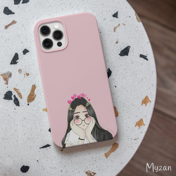 RC557 - Aesthetic Girl Mobile Case