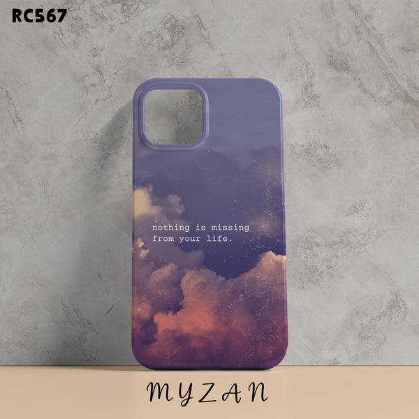 RC567 - Nothing Is Missing - Quote Mobile Case