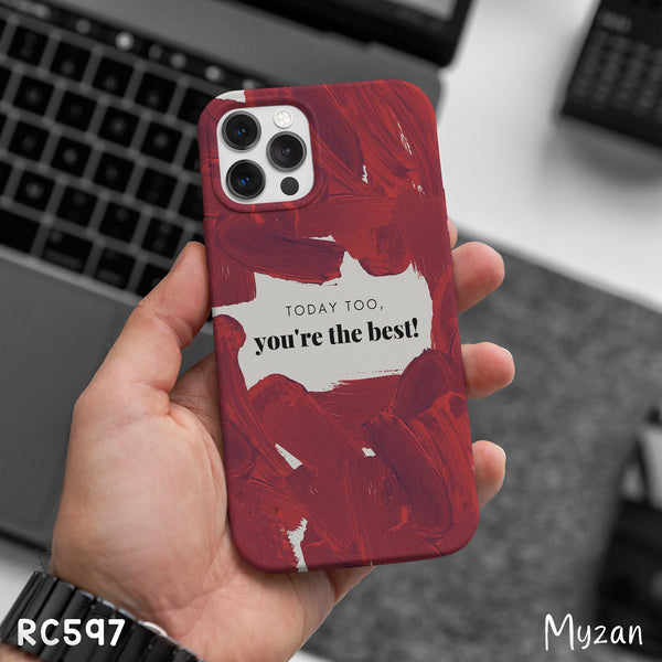 RC597 - You Are The Best - Aesthetic Mobile Case