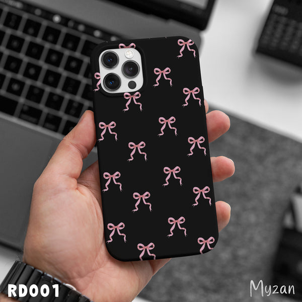 RD001 - Pink Ribbons - Aesthetic Mobile Case