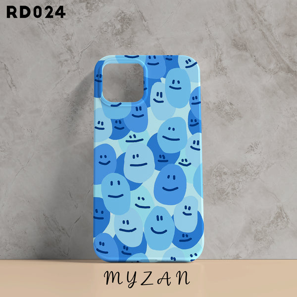 RD024 - Wavy Smile - Aesthetic Mobile Case
