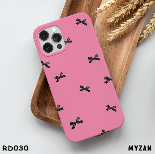 RD030 - Pink Bows - Aesthetic Mobile Case