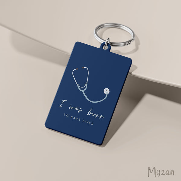 RK014 - Stethoscope - Doctor Keychain