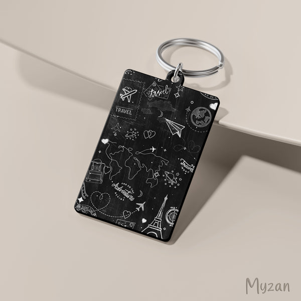 RK026 - Aesthetic Travel Keychain