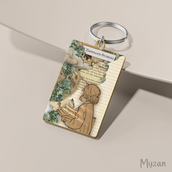 RK039 - Vintage Poster Art - Aesthetic  Keychain